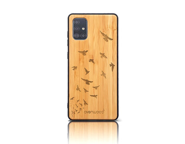Coque arrière OISEAUX Samsung Galaxy A71